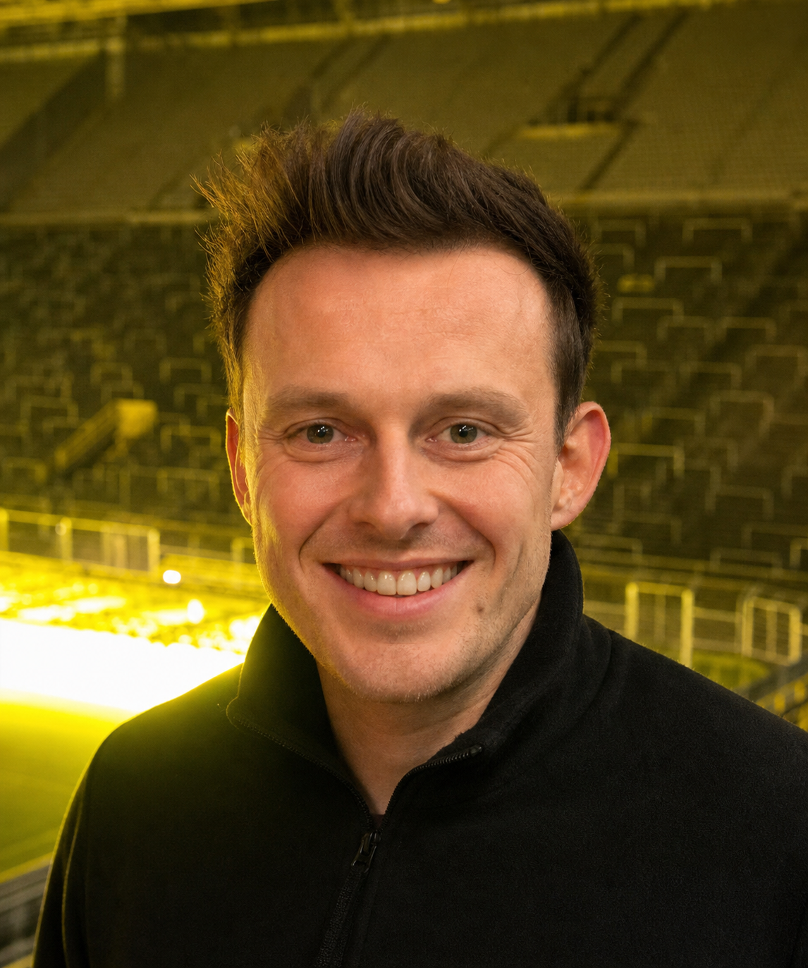 Tim Krasevec vom Vorstand der Block 20 Borussen